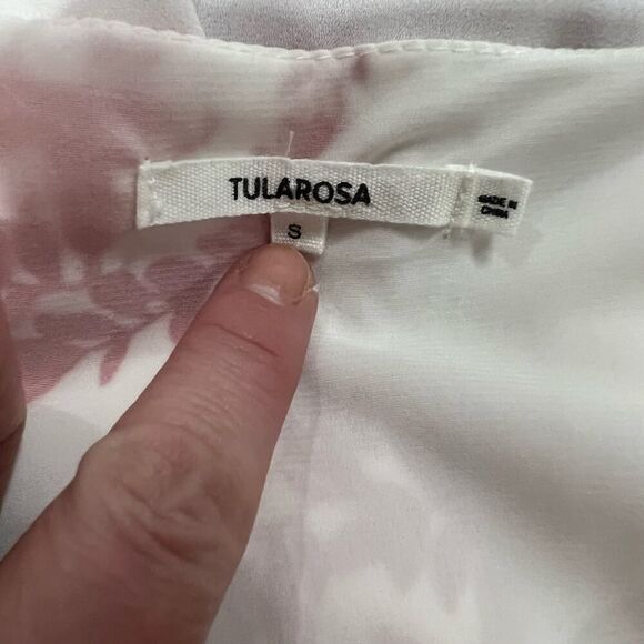 Tularosa Rowley Romper Medallion red white Womens Size Small - Picture 12 of 13